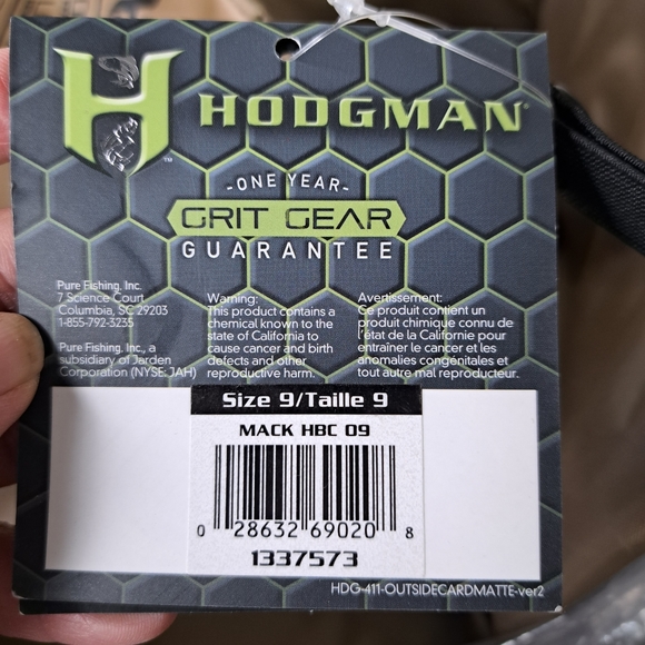 NWT Hodgman MacKenzie Cleated Bootfoot Hip Wader main image 8